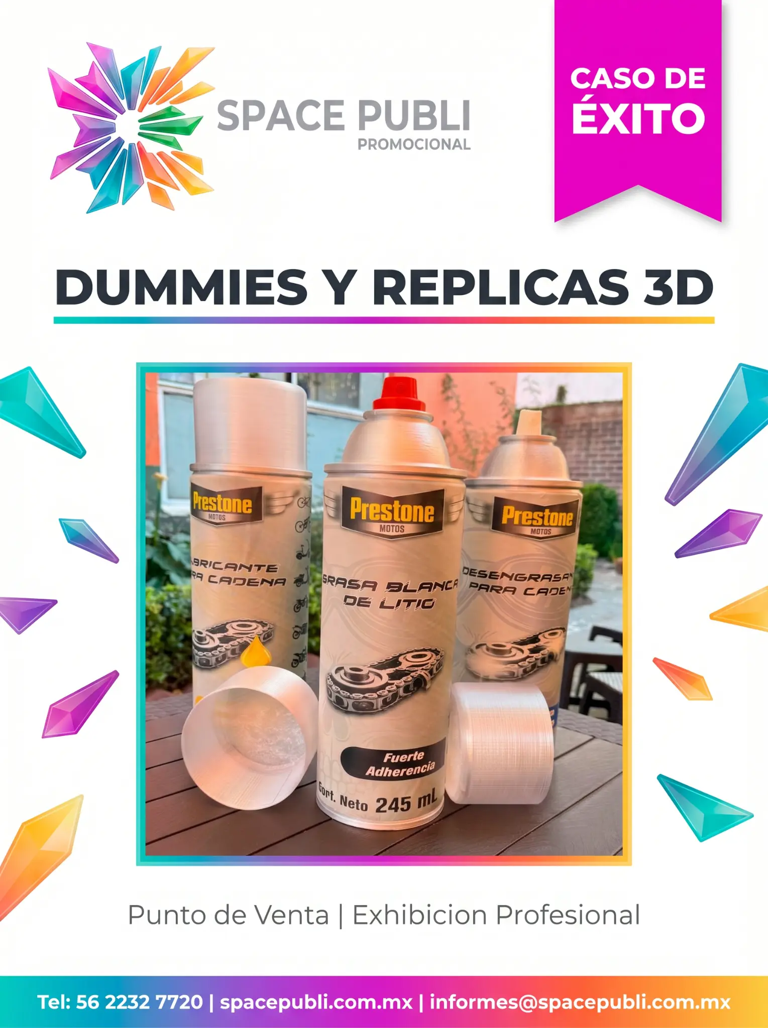 Dummies y réplicas 3D