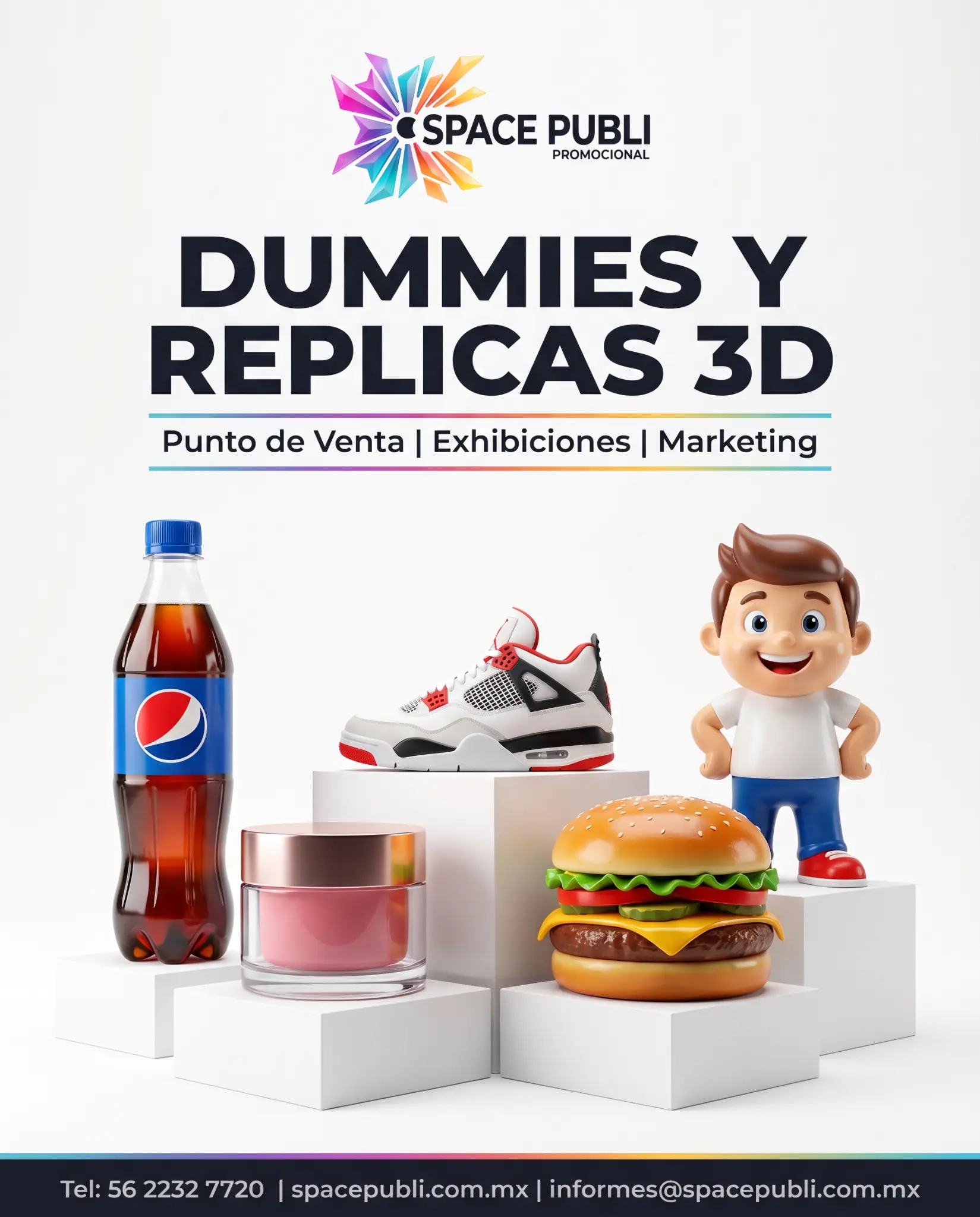 Dummies y réplicas 3D